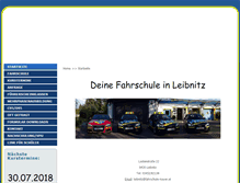 Tablet Screenshot of leibnitz.fahrschule-mayer.at